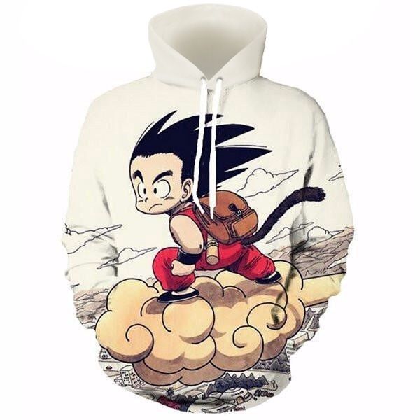 

anime z pocket hooded sweatshirts kid goku 3d hoodies pullovers men women long sleeve outerwear new hoodie, Black