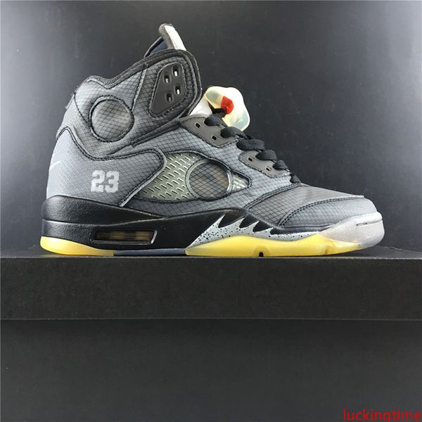 

with 2020 mens basketball shoes sneakers 5s off 3m reflective grey yellow white for men brand designer sports shoes size us7-13