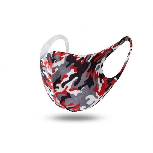 

fashion face masks camouflage print foldable dustproof anti saliva splash haze mouth mask mascherine protective respirator 1 5qy e1