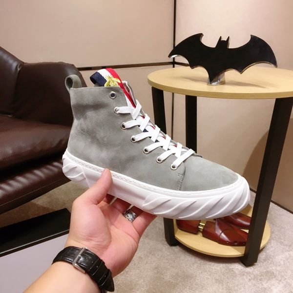 

2020 new arrival brands mens casual shoes men sneakers men fashion flat shoes sheepskin insole 38-44, Black