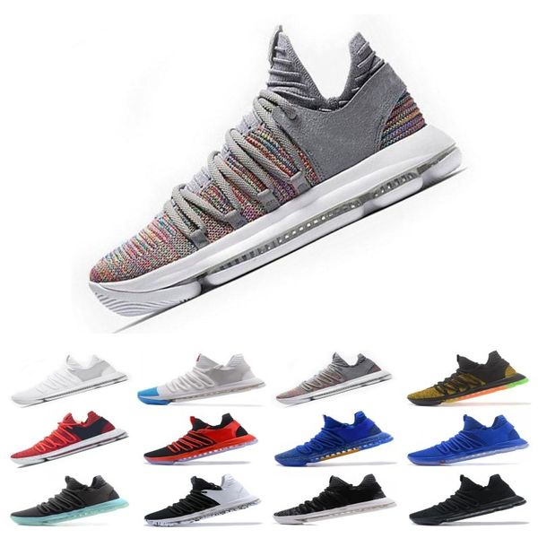 

New Classic Zoom KD 10 Mens Basketball Shoes Be True BHM celebration All 1 Star Multi color Igloo Oreo Designer Trainers Sports Sneakers