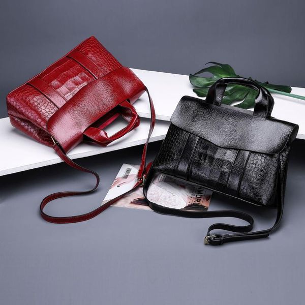 

2020 женская сумка моды сумочку большой емкости pure color портфель простой многофункциональный сумка