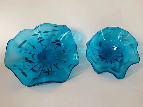 

colorful murano art glass wall lights with led bulbs customized murano glass walll lamps chihuly style hanging glass wall art for home decor
