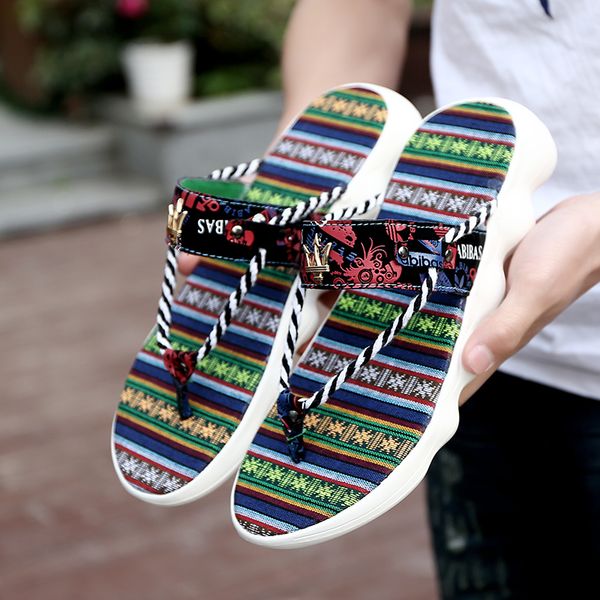 

original new garden flip flops water shoes men tenis sport summer beach aqua slipper outdoor hollow sandals gardening shoes