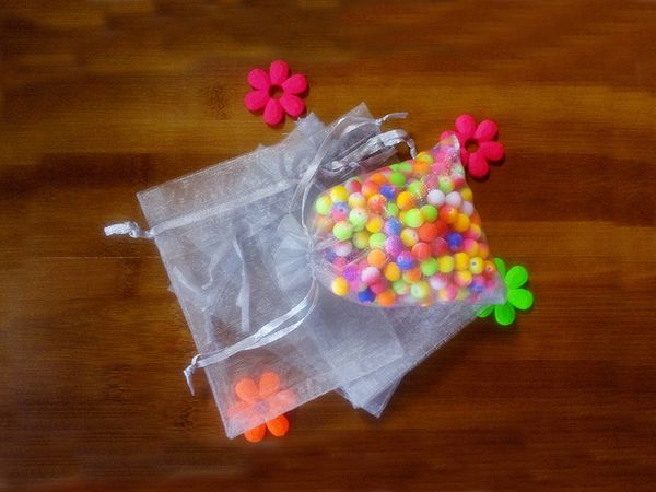 

5000шт серых органзы подарочных пакеты 17x23cm партия сумка для женщин события сра drawstring мешка ювелирных изделий дисплея сумка аксессуа