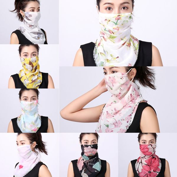 

kkw2p multiple styles printed bandana headband scarf multifunctional seamless face mask women ring scarf men tube, Black