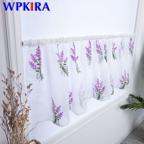 2019 Rod Pocket Small Bay Window Curtain For Living Room