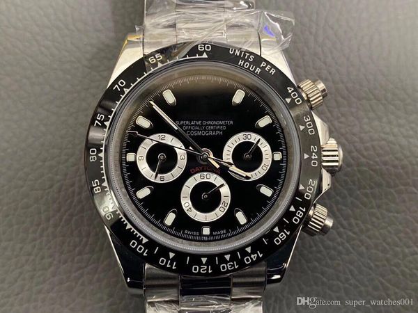 

super watchs 072 montre de luxe 43mm 2813 механическое движение нержавеющая сталь часы керамический кольцо калибровка чехол мужские часы, Slivery;brown