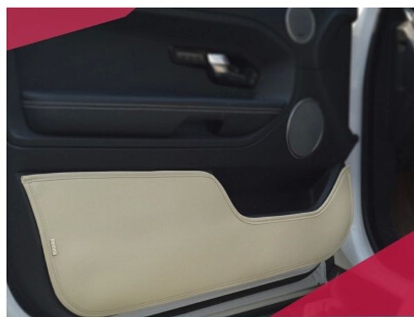 

car styling door kick pad for koleos car accessories 2009-2015 4pcs/set ing