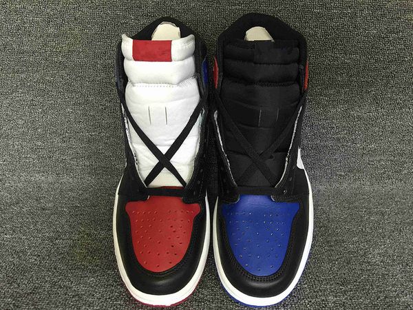 

new 1 high og black 3 men basketball shoes mens sports shoes red blue sneakers size 8-12