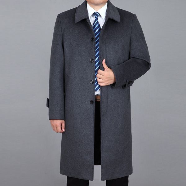 

winter mens designer плащи сплошного цвета отворотом шеи с длинным рукавом мужская одежда homme повседневная одежда, Tan;black