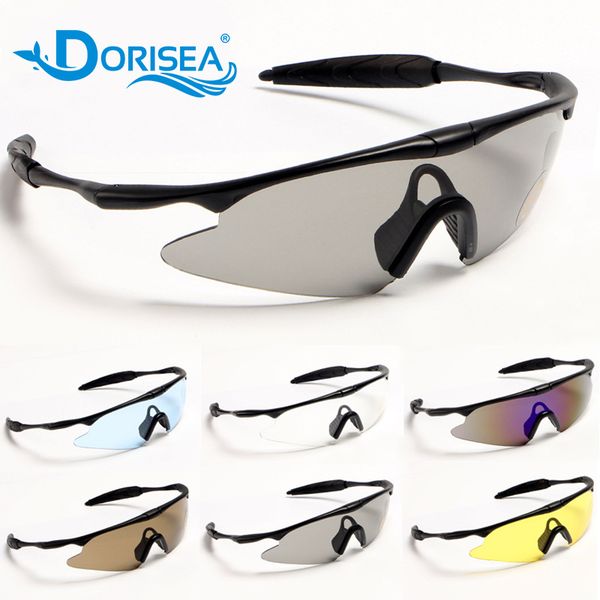 

dorisea sunglasses goggles windproof motorcycle riding bicycle glasses real people cs tactical glasses