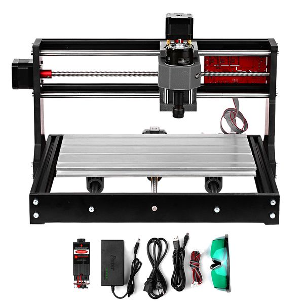 

upgrade version grbl control cnc 3018 pro laser engraver wood cnc router machine grbl er11 hobby diy engraving machine