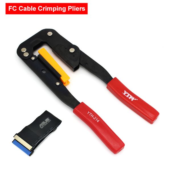 

pliers yth-214 fc idc conector cable crimping tool cutting nipper for flat terminal