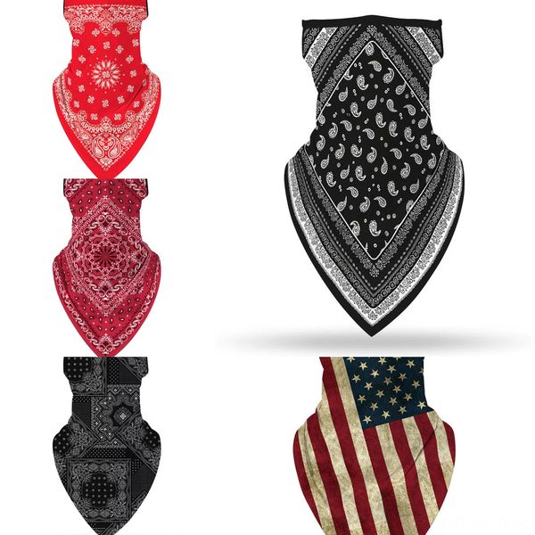 

9wiag спортивный шарф головные уборы магия велосипед велоспорт маска лицо рыбалка анти-uvsilk ездить шарф бандана крышка маска бег, Black