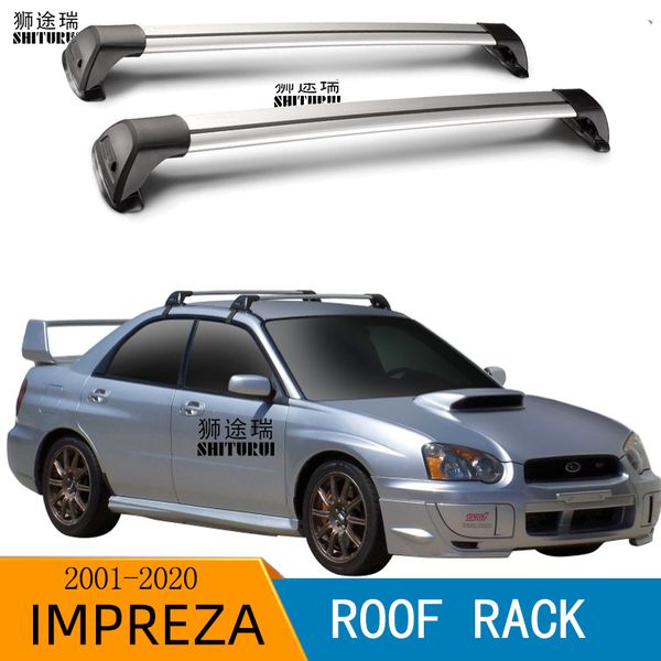 

shiturui for impreza, 4-dr sedan, 2001-2020 serultra quiet truck roof bar car special aluminum alloy belt lock s4 sti sp