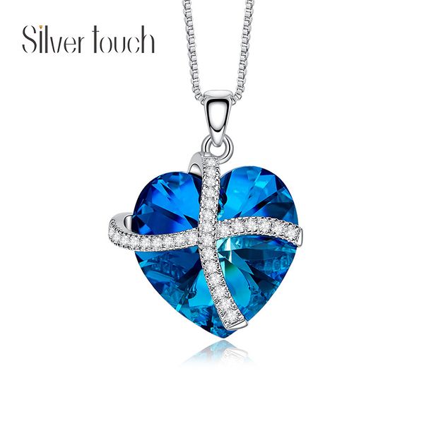 

wedding party beaded pearl gift woman lady diamond jewelry necklaces for bride acting initiation graduation cde-1163, Silver