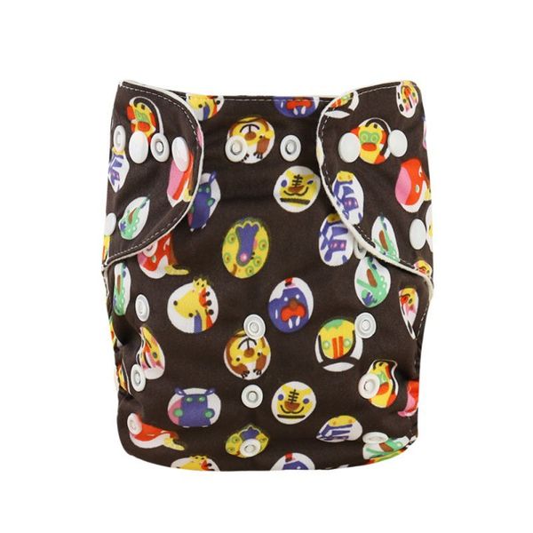 

baby diapers baby washable printed snap diaper pants neonatal leak-proof diaper reusable gift