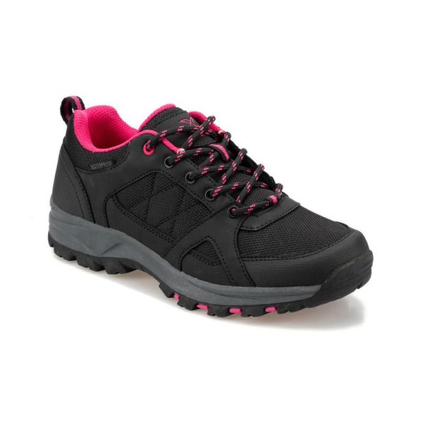 

flo rima wp w 9pr black women trekking shoes kinetix