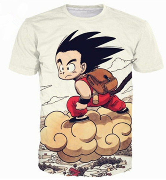 

2019 dragon ball dbz bulma super saiyan vegeta t-shirt 3d men women anime kid goku goten gohan t shirt harajuku lonzo ball t shirts k1132, White;black