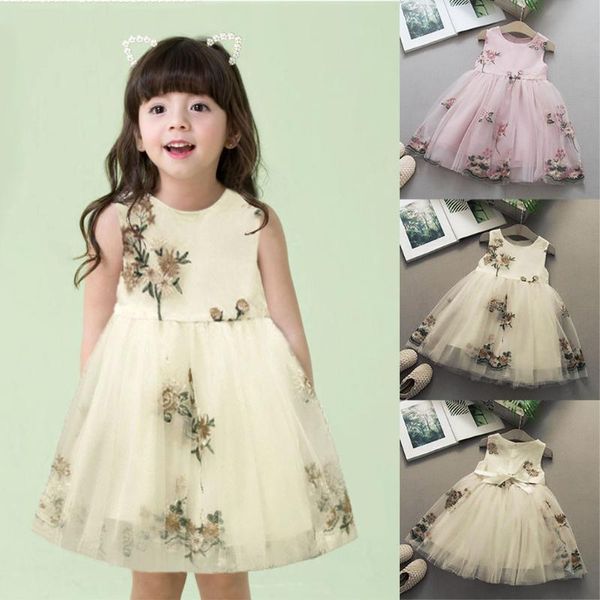 

newborn dresses for girl summer christening party wedding white dress baby girls lace vestido infantil 1 3 year princess clothes, Red;yellow