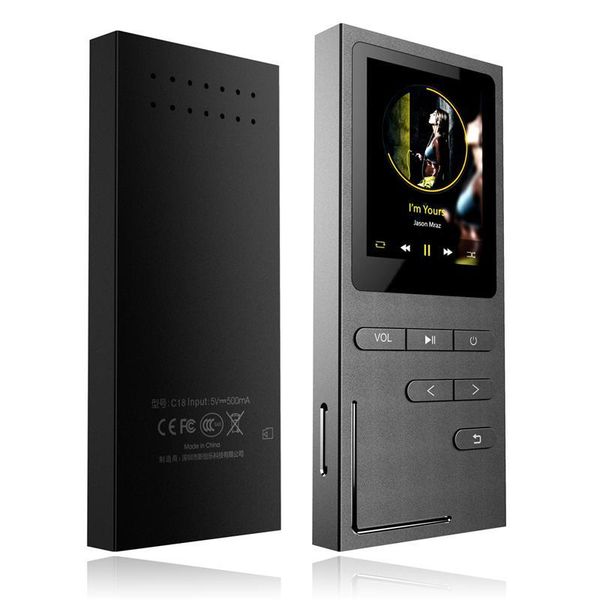 

mp3 music player built-in speaker 8gb 1.8" screen metal body lossless audio ape flac player mp3 with fm radio voice recorder