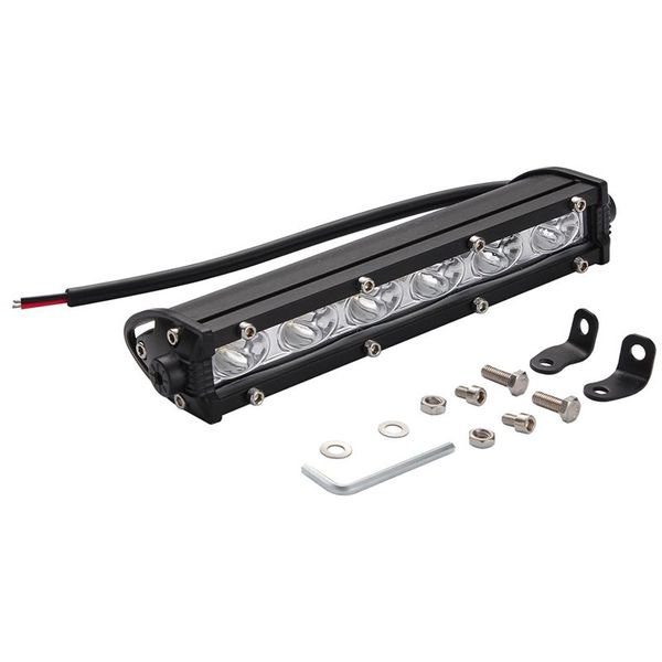 

led light bar super slim driving fog light 5400lm single row off road led lights for suv 4x4 atv off road work