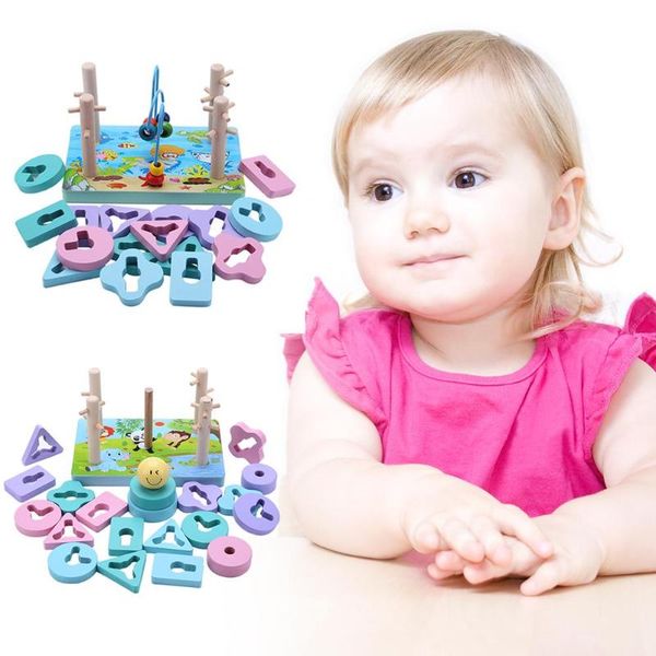 

multifunction educational building blocks kids early learning puzzle toys