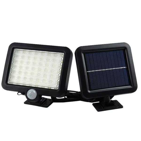 

1 шт. открытый солнечной энергии обновление 56led индукции тела люстра настенный светильник