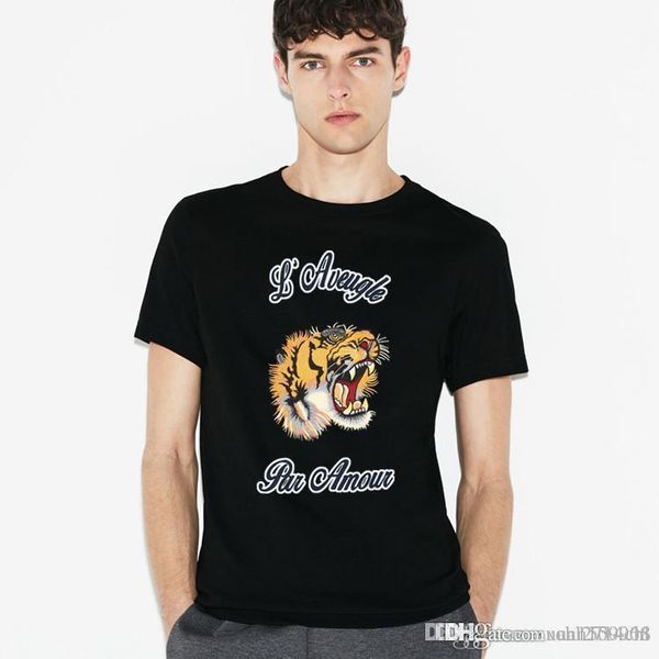 

men's summer round-neck pullover short-sleeved shirt new men's sport t-shirt quick-drying half-sleeved t-shirt simple design for s, White;black