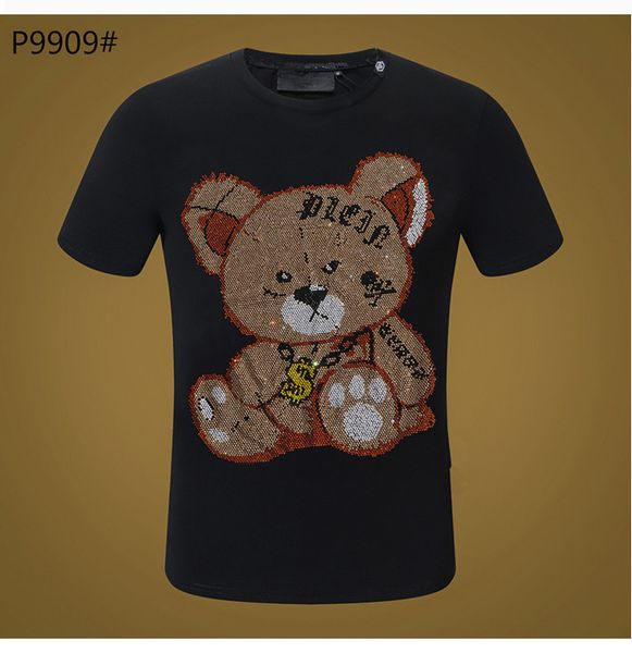 

Mens Little Bear PP Tshirts Summer Cute Luxury Fashon Tops Short Sleeved Tees Clothing Hombres