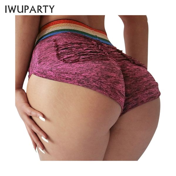 

yoga outfits summer women shorts colorful running booty gym sport short fitness workout mujer pantalon deporte sports wear, White;red