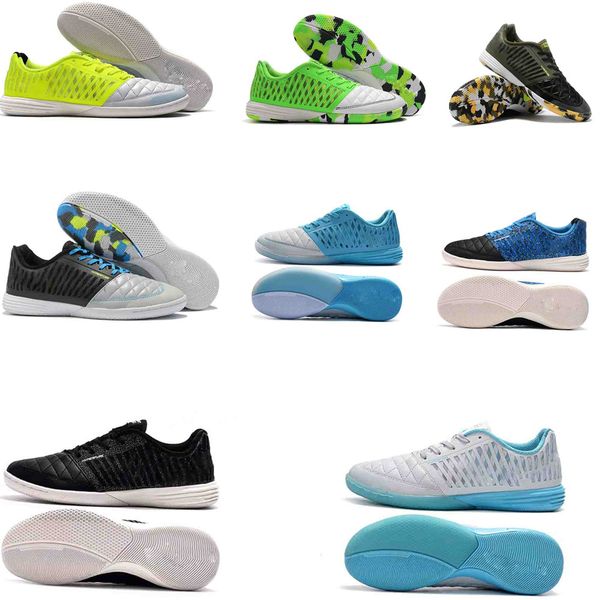 

2019 mens md soccer shoes lunar gato ii ic indoor soccer cleats original football boots low ankle