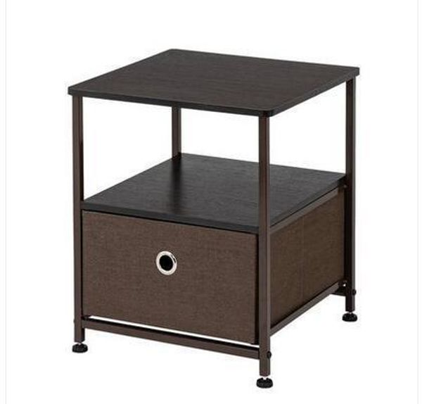 

тумба 1-выдвижные полки для хранения прикроватной dresser accent столик комод браун
