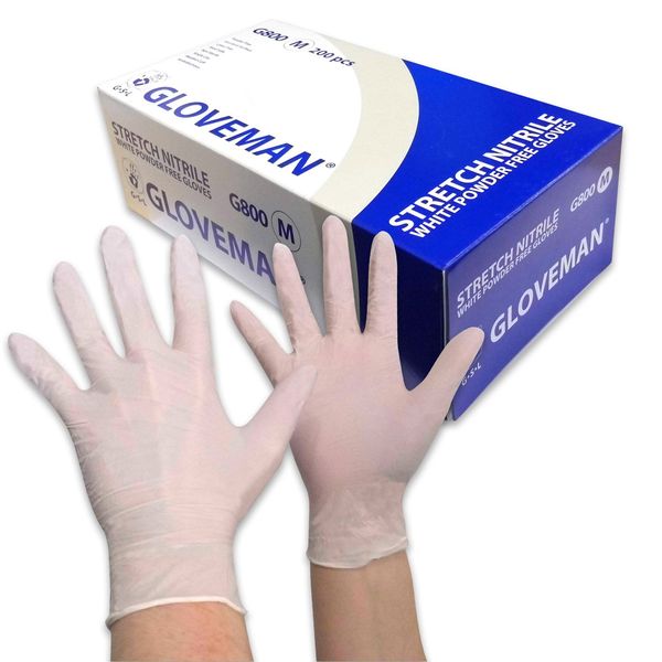 

одноразовые перчатки защитные перчатки из нитрила универсальный бытовая защитная для очистки каучукового латекса красочная s / m / l перчатк