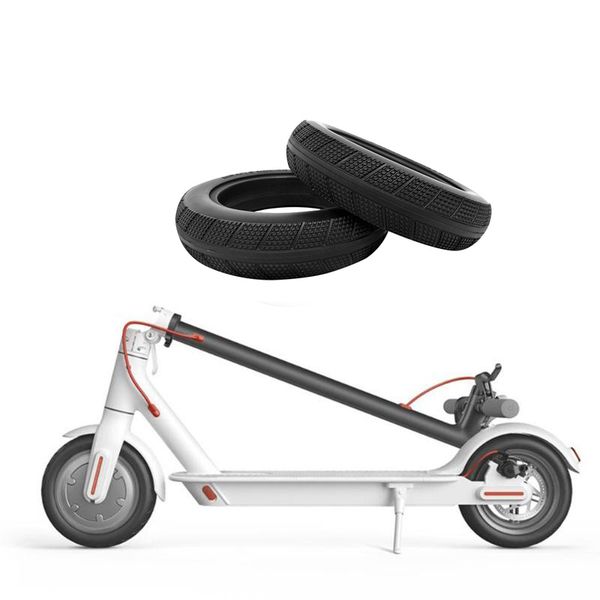 

2шт для mijia m365 8.5-дюймовый электрический самокат твердая шина 8 1 / 2x2 бесплатная надувная шина шаблон