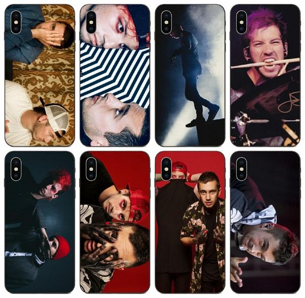 

tongtrade] singer twenty one pilots case for iphone 11 pro x xs max 8s 7s 6s 5s 4s galaxy note 2 3 4 5 8 9 honor 10 20 lg g6 q60 cover case