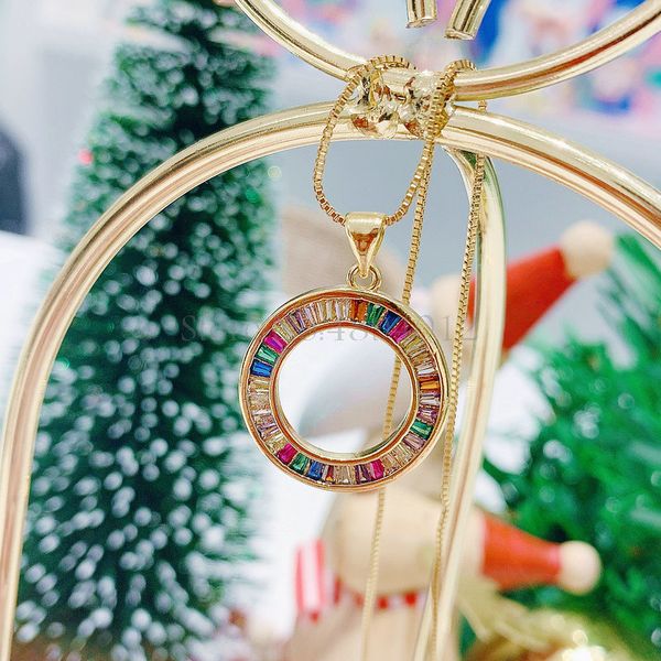 

women fashion cz necklace,the circle design,choker necklace, necklaces pendants,can wholesale, Silver