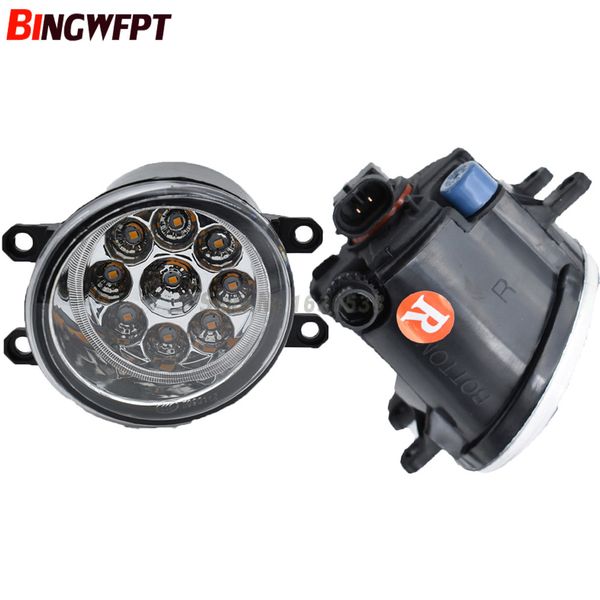 

2pcs super bright led fog lights white yellow lamps 81210-06052 for camry 2007-2012