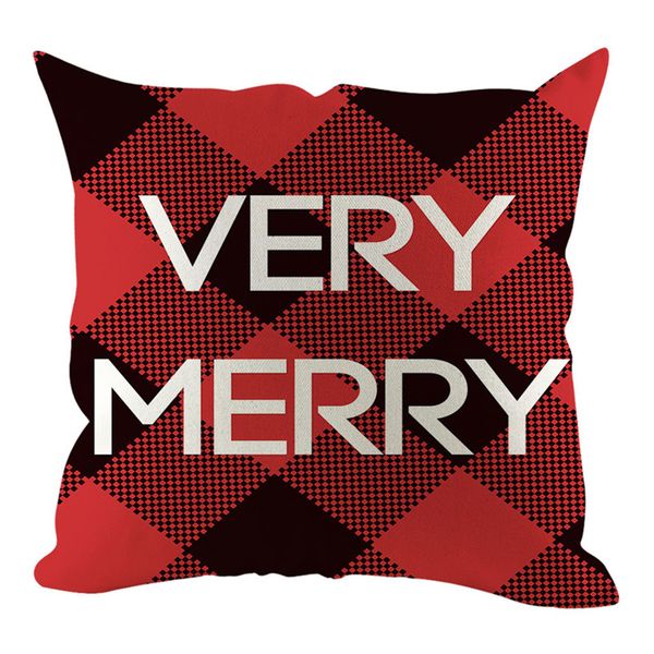 

2020 diy christmas pillow cover pillowcases decorative sofa cushion cover home decoration peculiar gifts decorations for party #