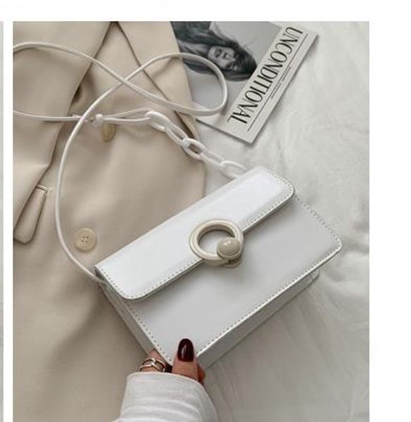 

small fresh bag female 2020 new wave simple simple wild foreign one-shoulder messenger small square bag