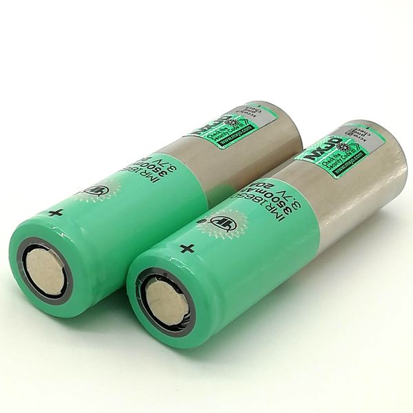 

100% высокое качество mxjo imr 20a 18650 батарея 3500 мач 3.7 v батареи перезаряжаемые литиевые батареи fedex ups бесплатная доставка