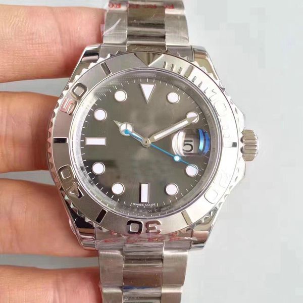 

2020 man 40mm multi-color new glass mechanical watch sapphire delivery stainless automatic steel mirror popular okwig, Slivery;brown