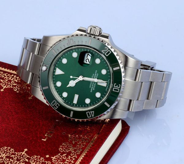 

luxury watch mens watches man luxury sport watches automatic mechanical watches 2813 movement 116610 waterproof 30m wristwatch sapphire, Slivery;brown