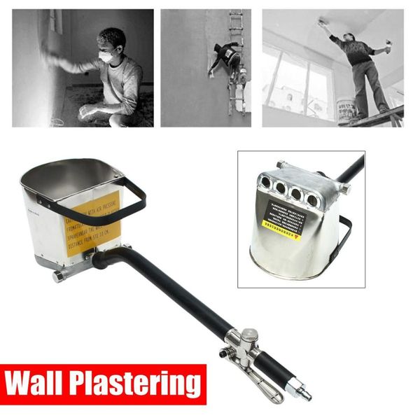 

mortar sprayer wall mortar gun stucco shovel with hopper ladle spray gun cement air stucco sprayer plaster hopper