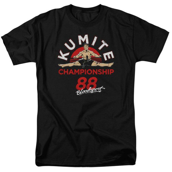 

bloodsport movie championship 88 licensed t shirt 2019 cool tees, White;black