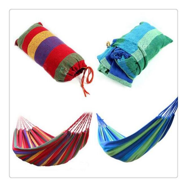 

new fashion garden sports home travel camping outdoor furniture air chair hanging, portable cotton fabric hammock 190 x 80cm