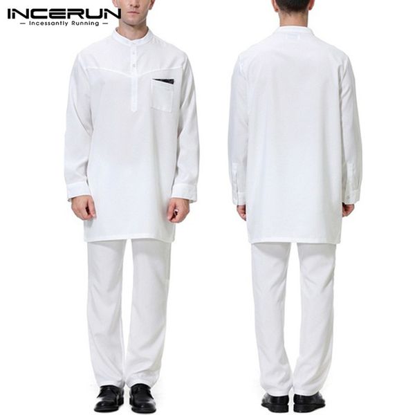 

мужчины robe костюмы комплекты джубба thobe кафтан костюм одежда установить мусульманская исламская абая брюки одеяния ближний восток арабск, Red