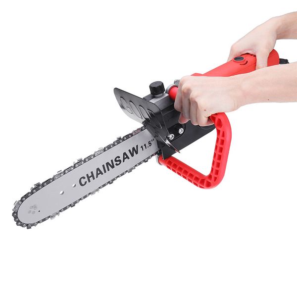 

automatic adjustment 11.5inch chainsaw bracket changed 100 125 150 electric angle grinder m10/m14/m16 into chain saw