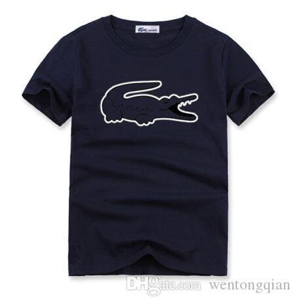 

Quality cotton new o neck hort leeved t hirt brand men 039 t hirt ca ual tyle port men 039 t hirt, White;black